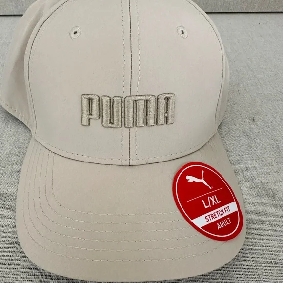 Puma Beige Stretch Fit Cap - Picture 2 of 8